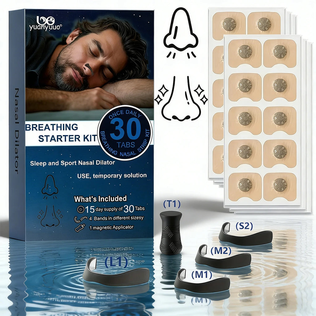 Magnetic Nose Fitness Bar | Anti Sweat Grip Design | Physical Support | Exercise/Daily Use Accessories. Exercise/sleep use.