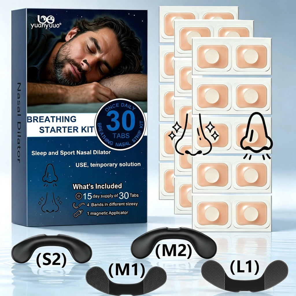 Magnetic Nose Fitness Bar | Anti Sweat Grip Design | Physical Support | Exercise/Daily Use Accessories. Exercise/sleep use.