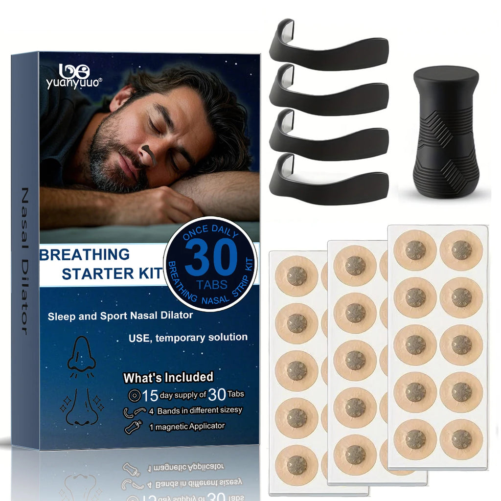 Magnetic Nose Fitness Bar | Anti Sweat Grip Design | Physical Support | Exercise/Daily Use Accessories. Exercise/sleep use.