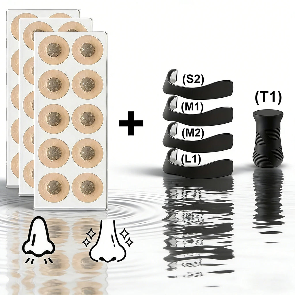 Magnetic Nose Fitness Bar | Anti Sweat Grip Design | Physical Support | Exercise/Daily Use Accessories. Exercise/sleep use.